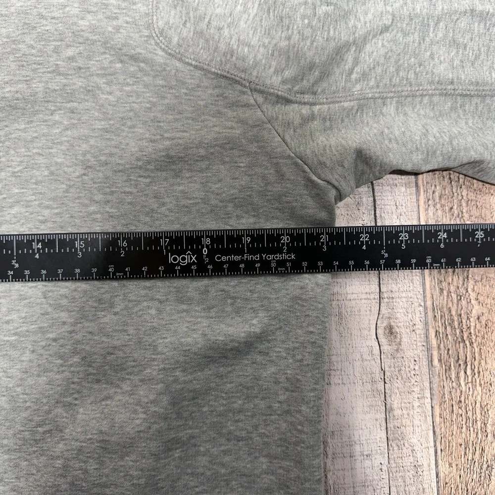 Nike Jordan Sweatshirt Mens Medium Gray Crewneck Air Jumpman Logo Spellout